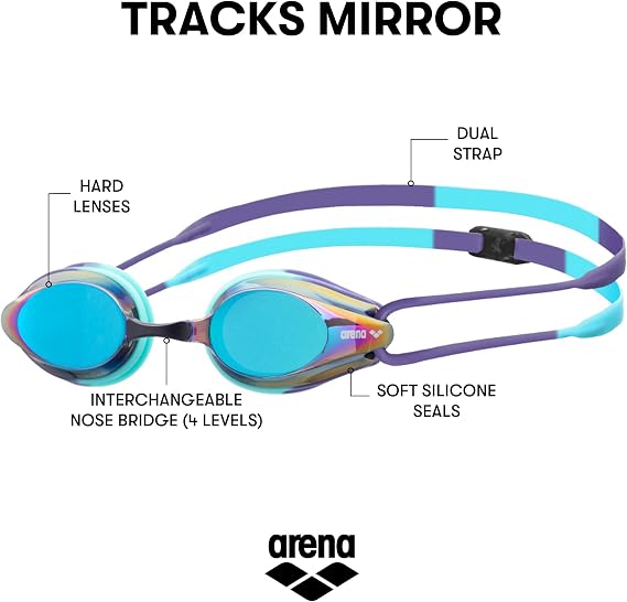 Arena Tracks Mirror Goggle