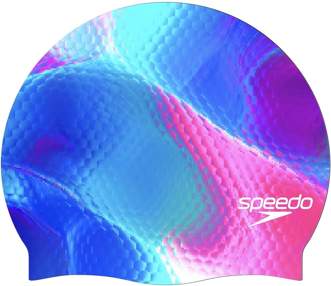 Speedo Silicone Swim Cap Printed
