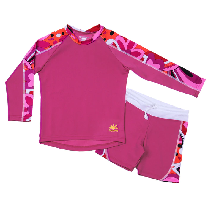 Sun Protective 2piece kids suit