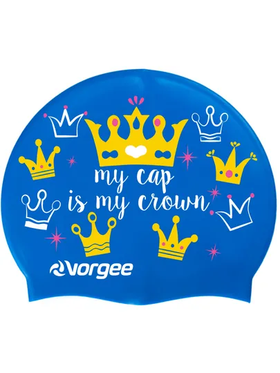 Silicone Swim Cap-Crown